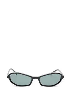 Jacquemus geometric-frame sunglasses - Black