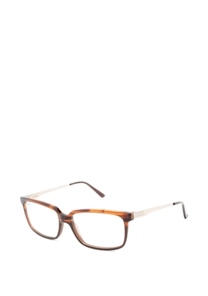 Sáfilo Para Ótica Ventura rectangle-frame glasses - Brown
