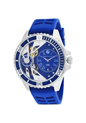 OCEANAUT Tide skeleton 48mm watch - Blue