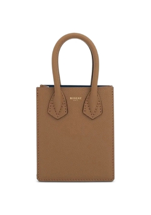 Moreau Suite BB leather mini bag - Brown