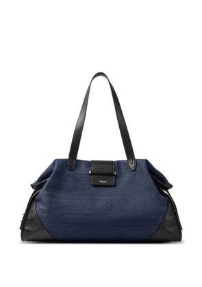 Jimmy Choo large Bar Holdall tote bag - Blue