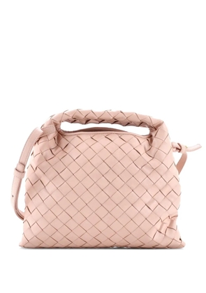 Bottega Veneta Pre-Owned Hop Top Handle Bag Intrecciato Nappa Mini satchel - Neutrals
