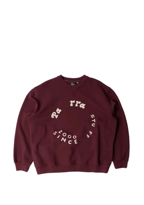 BY PARRA Gasoline crew-neck sweatshirt - Red