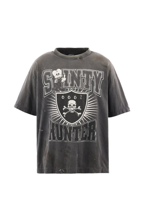 SAINT MXXXXXX Sainty Hunter graphic-print t-shirt - Grey