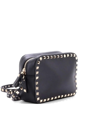 Valentino Garavani Pre-Owned Rockstud Camera Leather crossbody bag - Black