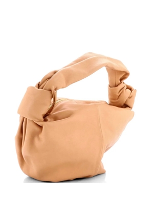 Bottega Veneta Pre-Owned Double Knot Leather Mini hobo bag - Neutrals