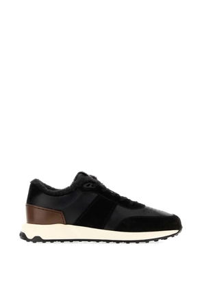 Tod's panelled sneakers - Black