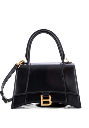 Balenciaga Pre-Owned Hourglass Top Handle Bag Leather Small satchel - Black