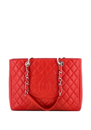 CHANEL Pre-Owned Grand Shopping Quilted Caviar tote bag - Red
