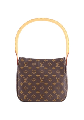 Louis Vuitton Pre-Owned Looping Handbag Monogram Canvas MM satchel - Brown