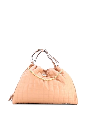 Gucci Pre-Owned Deco Matelasse Leather Large tote bag - Neutrals