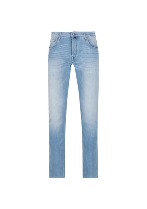 Hand Picked Ravello faded-effect jeans - Blue
