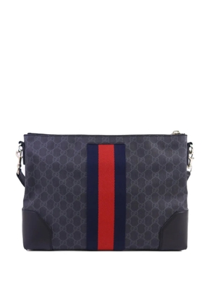 Gucci Pre-Owned GG Supreme Web crossbody bag - Grey