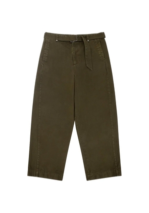 ENTIRE STUDIOS Gully belted wide-leg jeans - Green
