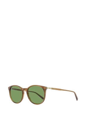 Ferragamo Eyewear round-frame sunglasses - Brown