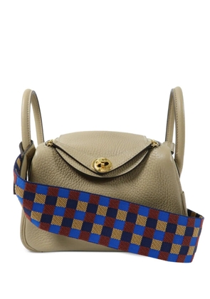 Hermès Pre-Owned mini Lindy shoulder bag - Neutrals