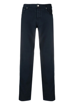Brunello Cucinelli mid-rise straight-leg jeans - Blue