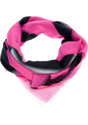 Balenciaga printed scarf - Pink