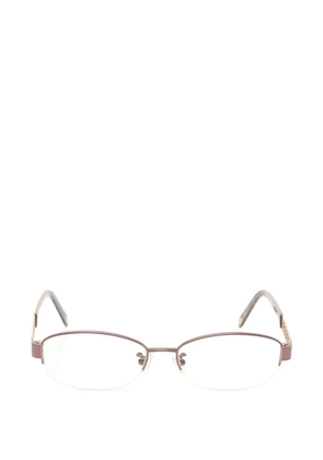 Tiffany & Co. Pre-Owned 2010s half-rim glasses - Brown