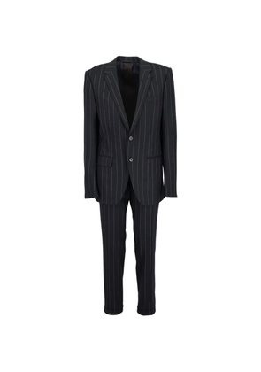 Zegna 15 MILMIL 15 pinstripe suit - Blue