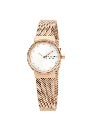Skagen Freja Lille mesh 26mm watch - White