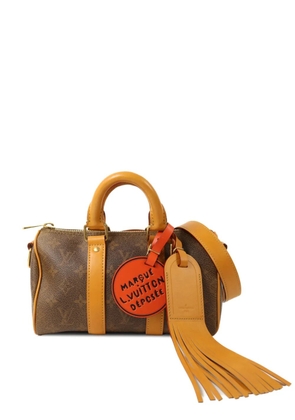 Louis Vuitton Pre-Owned Monogram Keepall Bandouliere 25 tote bag - Brown