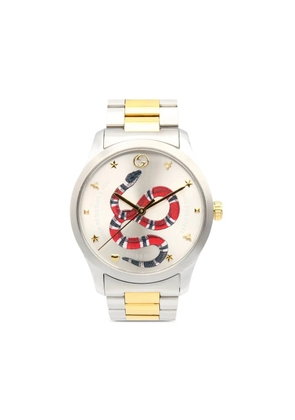 Gucci Pre-Owned 2010s G-Timeless 38mm - Silver