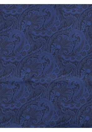Gabriele Pasini paisley-print silk scarf - Blue