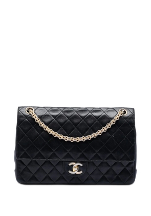 CHANEL Pre-Owned 1994-1996 Medium CC Quilted Lambskin Bijoux Chain Double Flap shoulder bag - Black