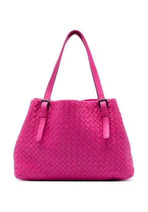 Bottega Veneta Pre-Owned 2012-2026 Medium Nappa Intrecciato Cesta tote bag - Pink