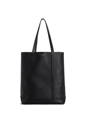 Maison Kitsuné logo-print tote bag - Black