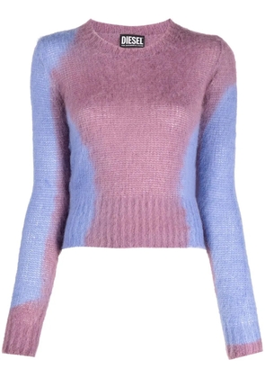 Diesel M-Ilady two-toned jumper - Purple