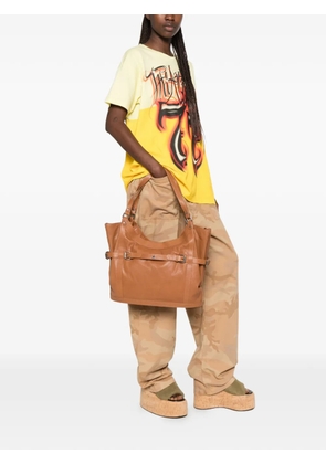 Vivienne Westwood large Frankie tote bag - Brown