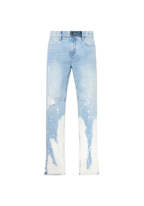 RTA Denis splatter-print jeans - Blue