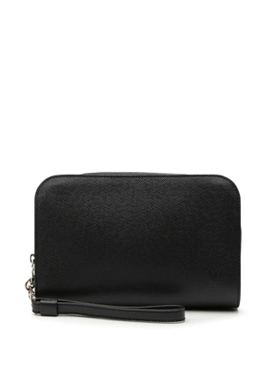 Louis Vuitton Pre-Owned 2011 Taiga Pochette Baikal clutch bag - Black