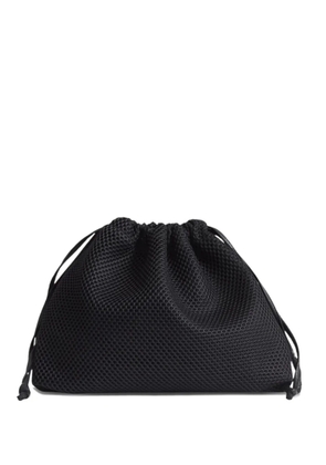 The Frankie Shop small Morgan mesh-drawstring pouch - Black