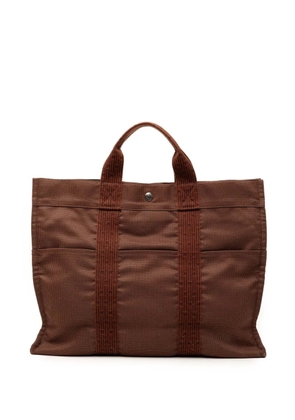 Hermès Pre-Owned 1990-2010 Canvas Herline GM tote bag - Brown