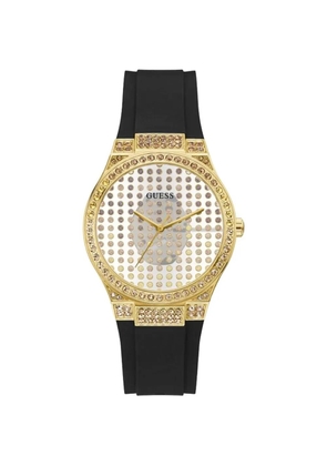 GUESS USA crystal-embellished 39mm watch - Silver