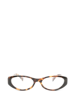 Miu Miu Eyewear round-frame glasses - Brown