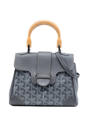 Goyard Pre-Owned 2019 Mini Goyardine Saigon Souple satchel - Grey