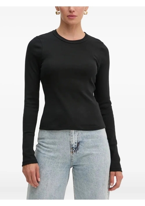A.L.C. ribbed long-sleeve T-shirt - Black