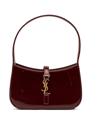 Saint Laurent Pre-Owned 2024 Mini Patent Le 5 a 7 shoulder bag - Red