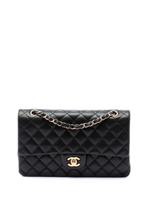 CHANEL Pre-Owned 2012 Medium Classic Lambskin Double Flap shoulder bag - Black