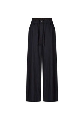TOMBOY Basic drawstring-waist trousers - Blue