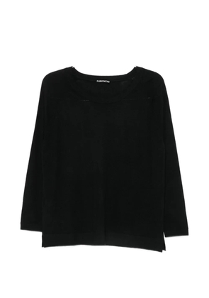 Purotatto raglan-sleeve sweater - Black