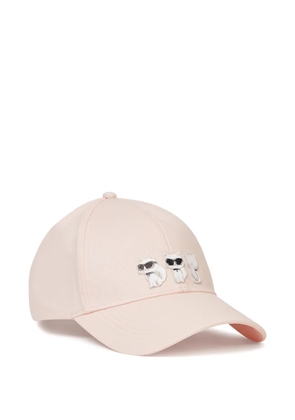 Karl Lagerfeld Ikon Choupette baseball cap - Pink