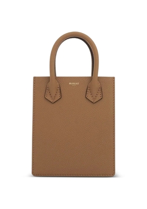 Moreau Suite XS leather tote bag - Neutrals