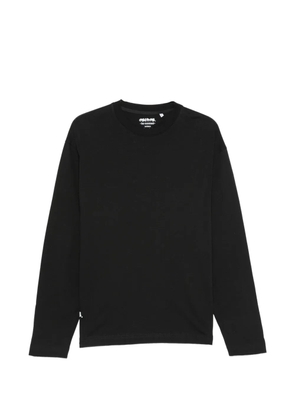 GEORGE. long-sleeve cotton T-shirt - Black