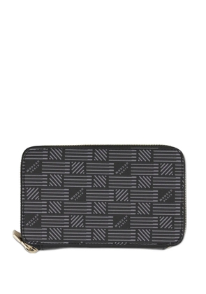 Moreau logo-print continental wallet - Black