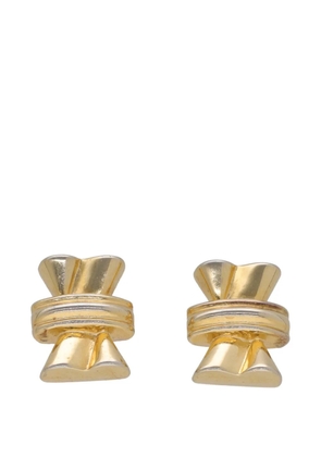 Ugo Correani Vintage bow-shaped clip-on earrings - Gold